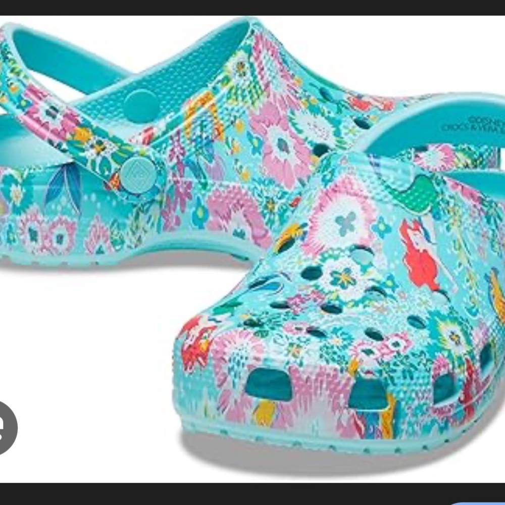 Crocs x Vera Bradly Little Mermaid kids J2